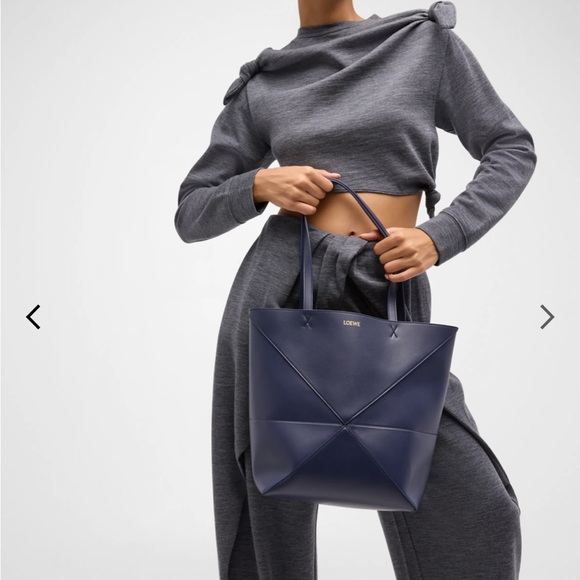 Loewe Water (color) Leather Medium Puzzle Tote - Picture 16 of 16